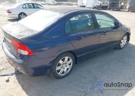 2010 Honda Civic Lx z USA, uszkodzony, nr VIN 2HGFA1F51AH546241